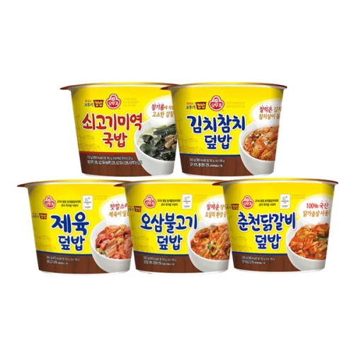 오뚜기  컵밥 진한 쇠고기 미역국밥 284g