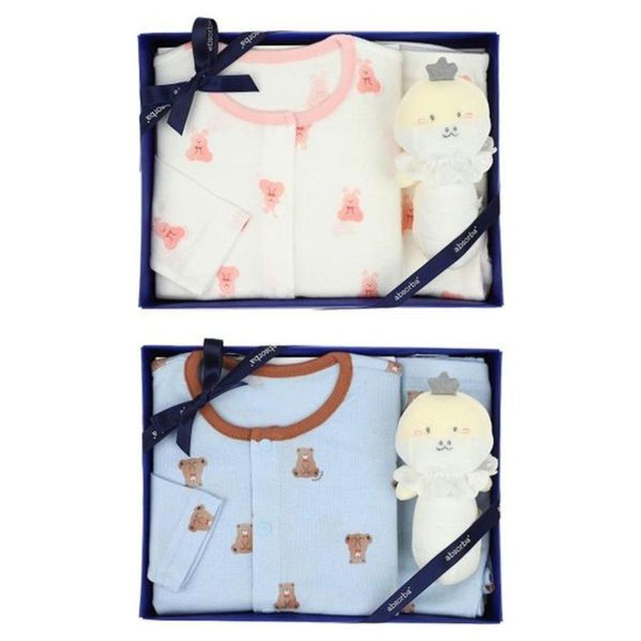 해피랜드F&C 압소바 출산.백일돌 통통내의+하임막대딸랑이세트 A2A-30382 .. 34884708_이미지