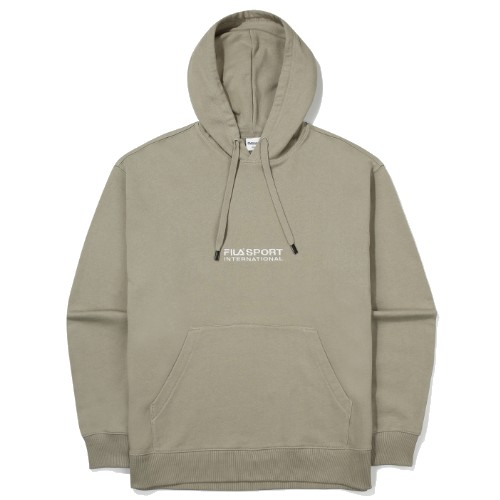 휠라 후드 티셔츠 FS2POE3603X (DBE, 다크베이지)_이미지