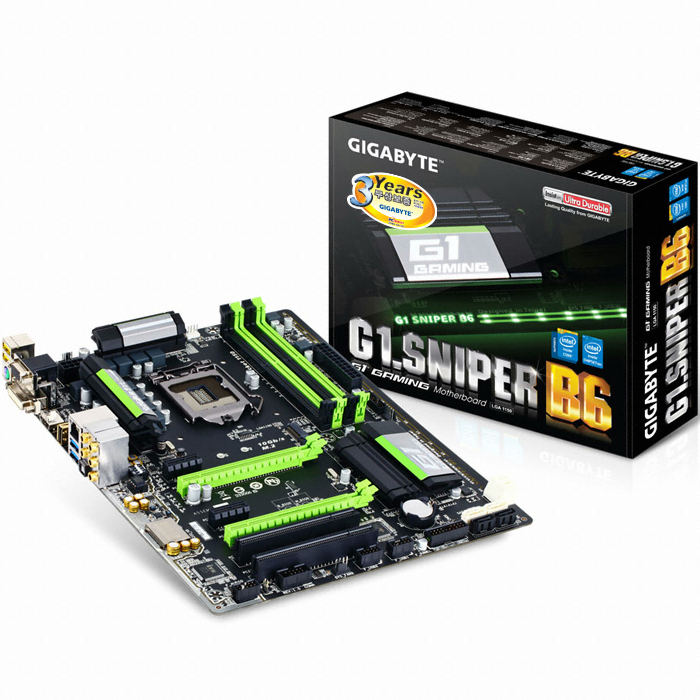 GIGABYTE G1.Sniper B6 ���ֿ̹���� �Ǿ���Ʈ