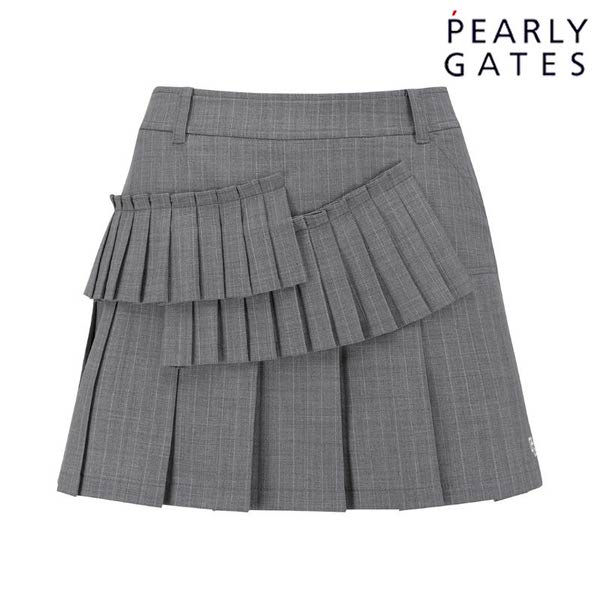 파리게이츠 플리츠 패널 큐롯 스커트 521E1PC305_GY_이미지