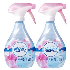 한국피앤지 페브리즈 강력탈취 은은한 꽃향 370ml (2개)