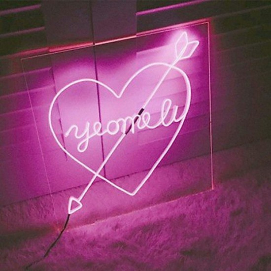 스위치네온 LED 캔버스타입 네온사인 100cm