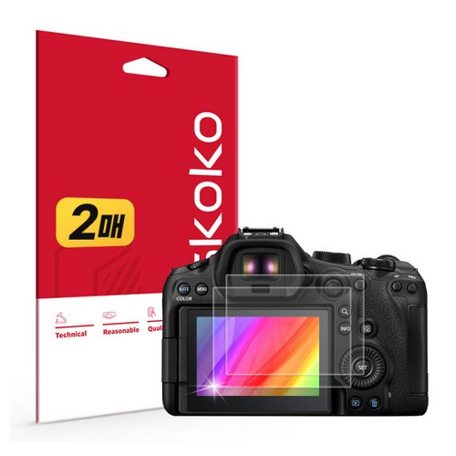 스코코 캐논 R6 Mark III용 초고화질 트루컬러 AR 액정보호필름 (정품)_이미지