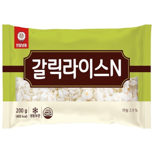 천일식품 갈릭라이스 200g이미지입니다. 누르면 해당 게시물로 새창이동합니다.