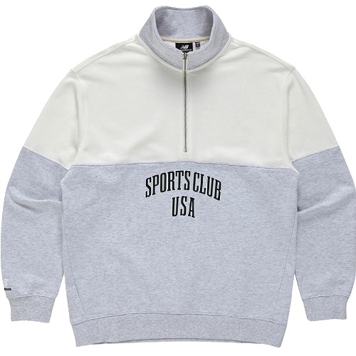 스트릿 코트 그래픽 하프집업 NBNCC32723