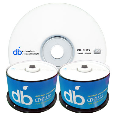 DataBox CD-R 700MB 52x 케익 100장