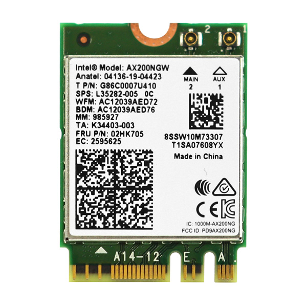 에즈윈 인텔 AX200 Wi-Fi 6 Kit 무선랜카드_이미지