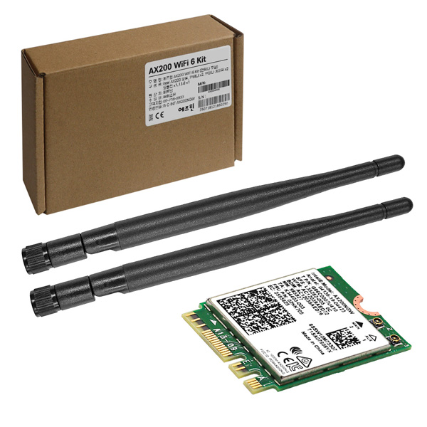 에즈윈 인텔 AX200 Wi-Fi 6 Kit 무선랜카드_이미지