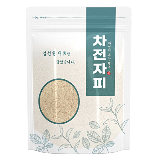 자연초 차전자피 분말 거친입자 300g (1개)_이미지