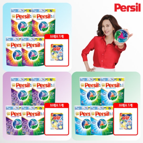 디스크 컬러 파우치 26개입 4개 + 브레프 1개