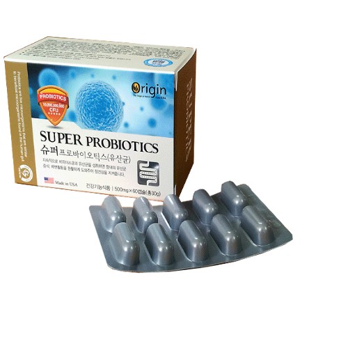오리진 슈퍼 프로바이오틱스(유산균) 60캡슐 (2개)