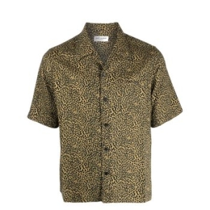 생로랑 SS23 Mens shirt Saint Laurent Shirts Black Black 638555Y04DN2290_이미지