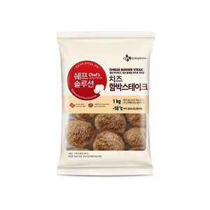 CJ제일제당 쉐프솔루션 고메치즈함박스테이크1키로 100gx10개입