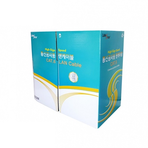 ���ξ��ý��� LANSTAR LS-6UTP-300MG CAT.6 UTP ������ �����̺�