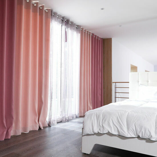 뷰하우스 바이르 암막커튼 풀세트 (특대형, 260x235cm)