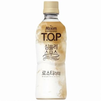 동서식품 맥심 티오피 심플리스무스 로스티 <b>라떼</b> 360ml