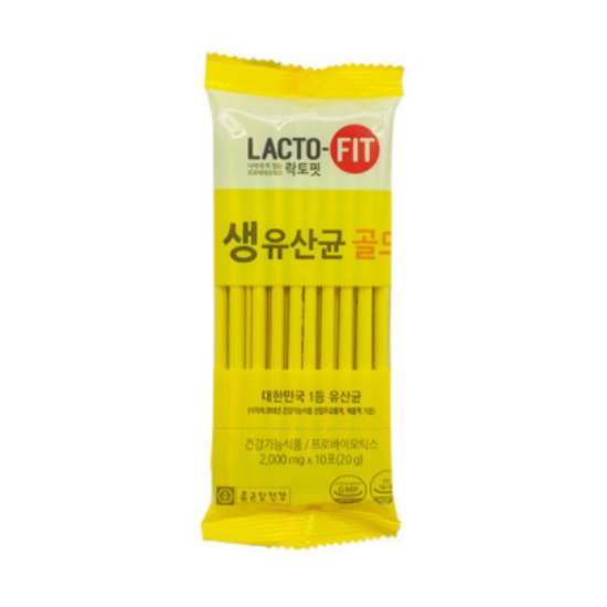 종근당건강 락토핏 생유산균 골드 10포