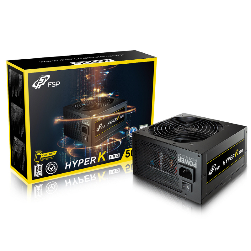HYPER K PRO 500W 80PLUS스탠다드 230V EU