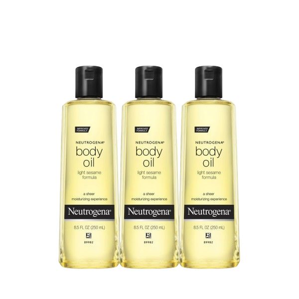 존슨앤존슨 뉴트로지나 바디 오일 라이트 세서미 포뮬라 250ml (3개)