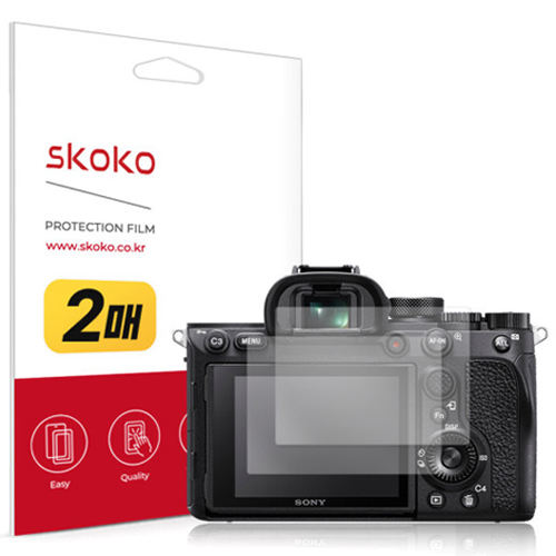 스코코 SONY A7R IV용 슬립 올레포빅 액정보호필름_이미지