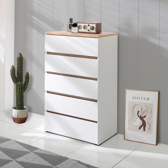 BIF보루네오 라보떼 로리아 5단 서랍장 600