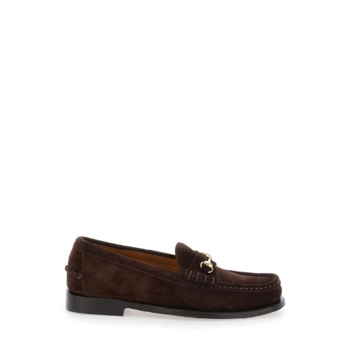 세바고 SEBAGO Joe Modena Brown Pull On Loafers with Horsebit Detail in Sued..