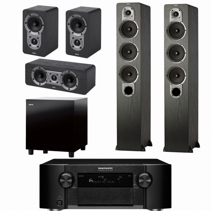 야모 S428 5.1채널 + 마란츠 AV리시버 (SR6005, SUB-210)_이미지