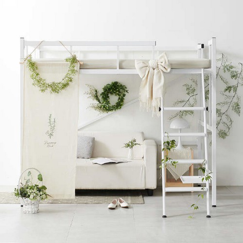 골든스트릿 레벨업 높이조절 수납계단형 벙커침대 D (매트별도)_이미지