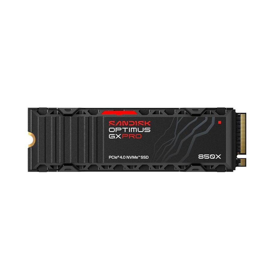 Sandisk Optimus GX PRO 850X 히트싱크 M.2 NVMe 해외구매 (8TB)_이미지