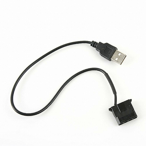 라이트컴 COMS 케이스 쿨러용 USB 5V 전원 케이블 (NA195, 0.2m)_이미지