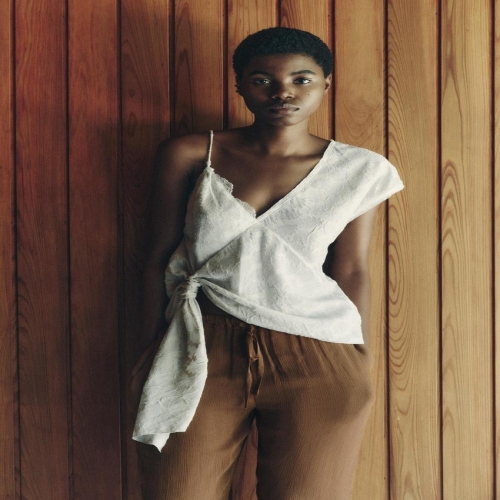 자라 ZW COLLECTION ASYMMETRIC JACQUARD TOP526900