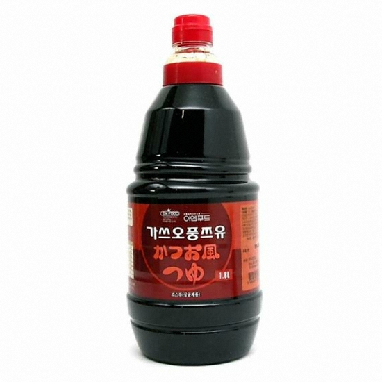 이엔푸드 우동다시 쯔유 이엔 1.8L X6