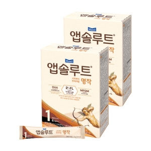 매일유업 앱솔루트 명작 2FL 1단계 스틱 20개입 (2개)