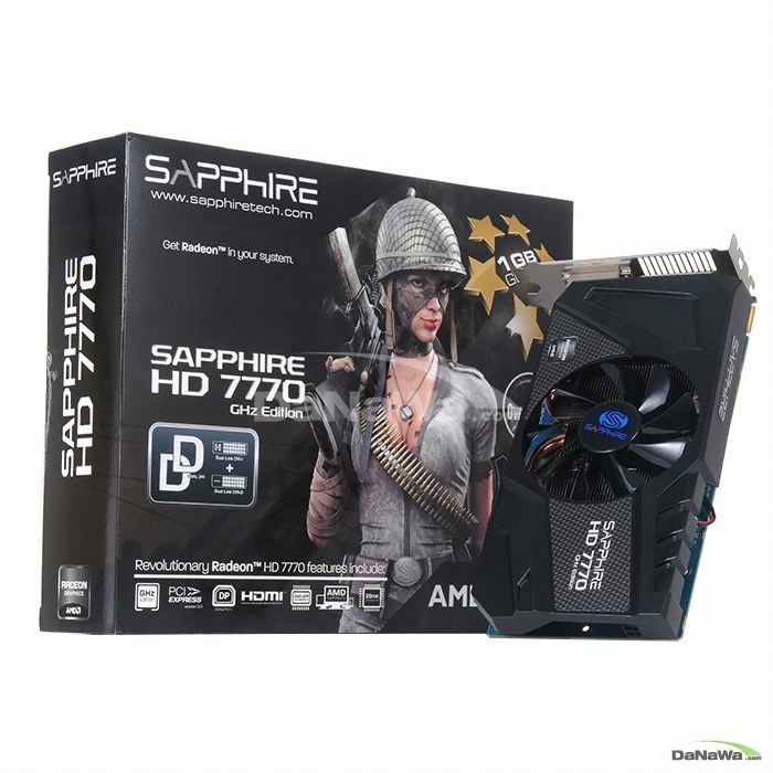SAPPHIRE 라데온 HD 7770 OC DD D5 1GB_이미지