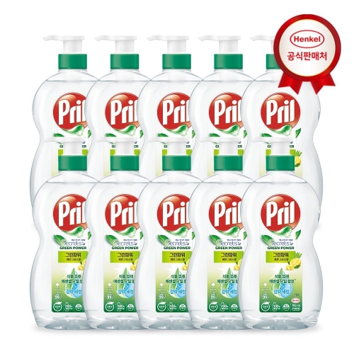 헨켈홈케어 프릴 그린파워 레몬그라스향 700ml (10개)