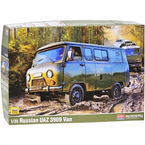 조립 러시아 UAZ 3909 밴 13552 프라모델
