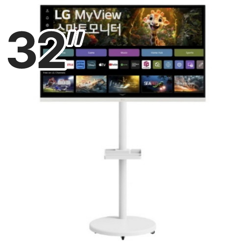 LG전자 MyView 32SR76U 이동형 패키지 (엔텐바이미)