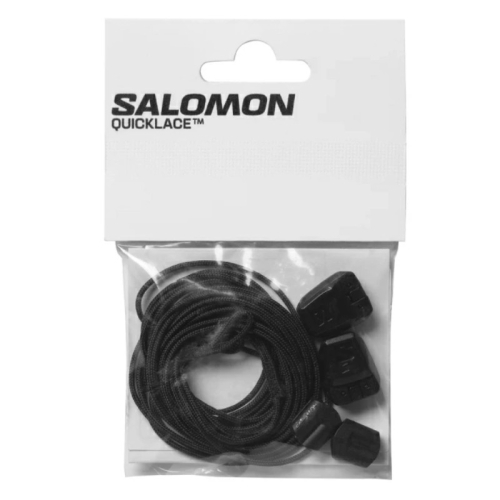 살로몬 트레킹 신발끈 퀵레이스 KIT 블랙 L47379700
