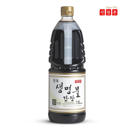 생명물식품 신앙촌 양조 생명물간장 1.8L (1개)