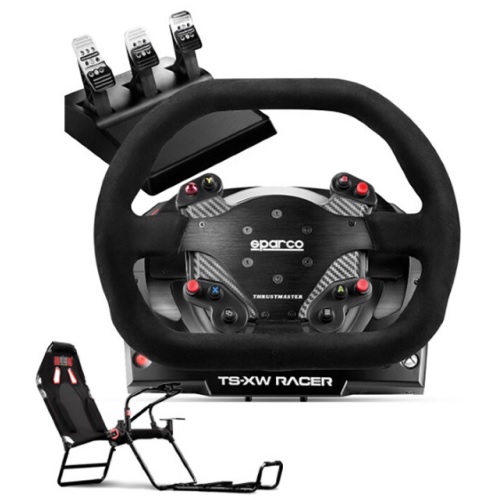 Thrustmaster TS-XW 레이싱휠 Sparco P310 호환 모드 (+레이싱시트(3페달))