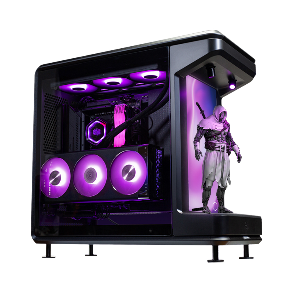 쿨러마스터 MasterFrame 360 스테이지 LCD (블랙)_이미지