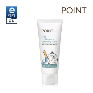  포인트 마일드 pH 밸런싱 약산성 클렌징 폼 몰랑에디션 100ml [1개]