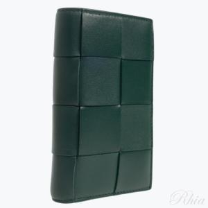 <b>보테가</b><b>베네타</b> 미디엄 인트레치아토 플랩 지퍼 지갑_750262 VCQC1 3049