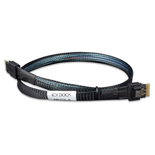 ICY DOCK MB323L-B SFF-8654 to SFF-8654 케이블 (0.5m)_이미지
