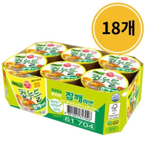 오뚜기 컵누들 참깨라면 컵 37.5g (18개)_이미지