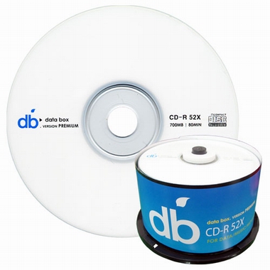 DataBox CD-R 700MB 52x 케익 50장_이미지