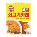 오뚜기 3분 쇠고기 <b>카레</b> 200g