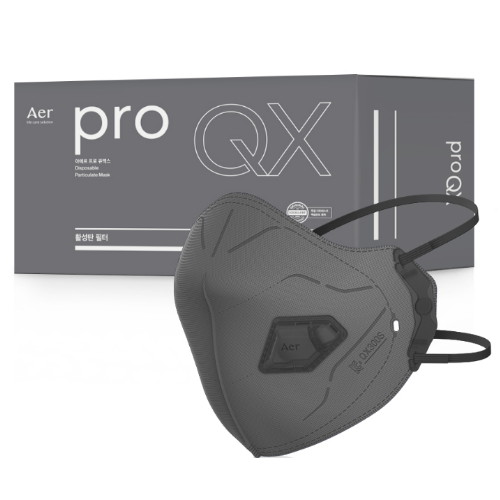 아에르 프로 큐엑스 Pro QX 특급 중형 그레이 10개입 (10개)_이미지