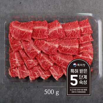 금오푸드원 명품한우금오 1등급 부채살 500g (1개)